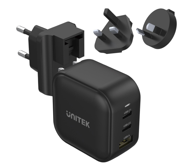 Unitek GaN 66W (QC 3.0, PD, 2x USB-C, USB-A) - 648959 - zdjęcie 4